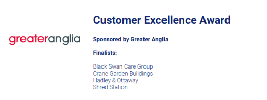 EDP Customer Excellence Finalists