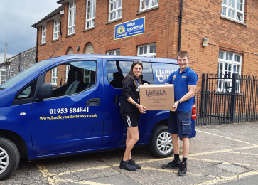 Watton School Charity Box