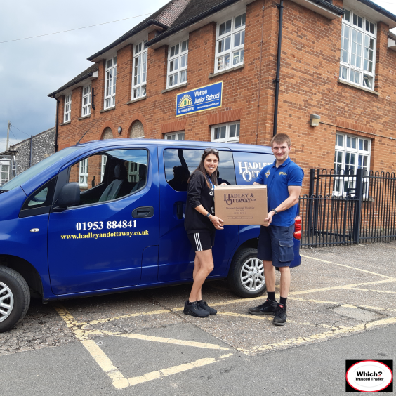 Watton School Charity Box